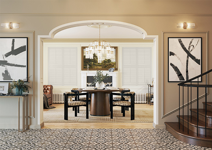 Bromley, Dairy Cream - Tier on Tier Twist&Fit Plantation Shutter - Image 10